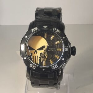Invicta golden, without Chronographs - black